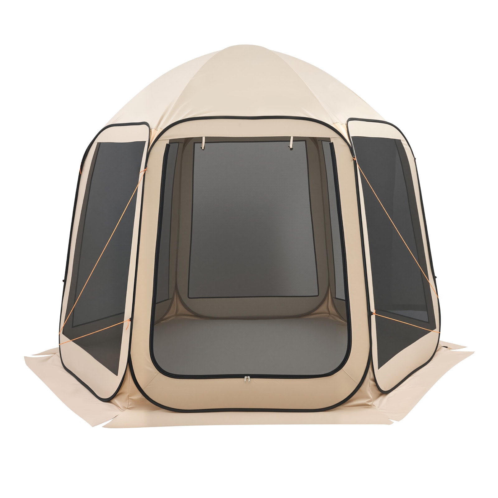 Pop Up Screen House Tent For Garden And Patio With Netting Sides_voghion.com